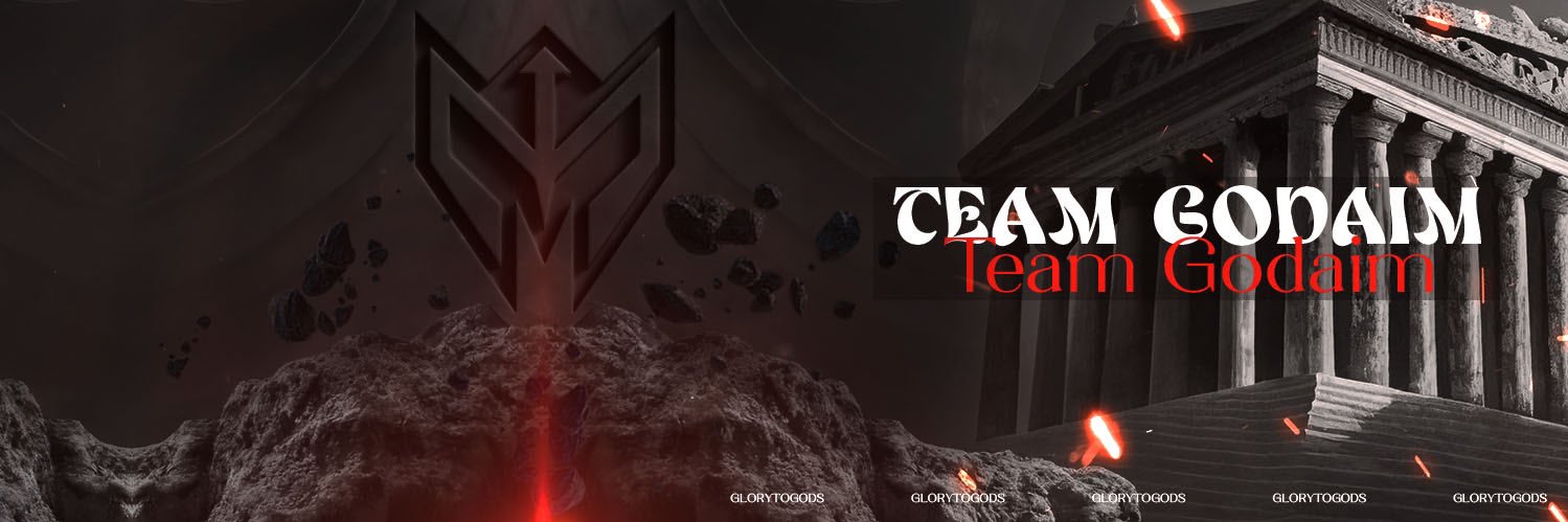 Team GodAim 🎯 banner