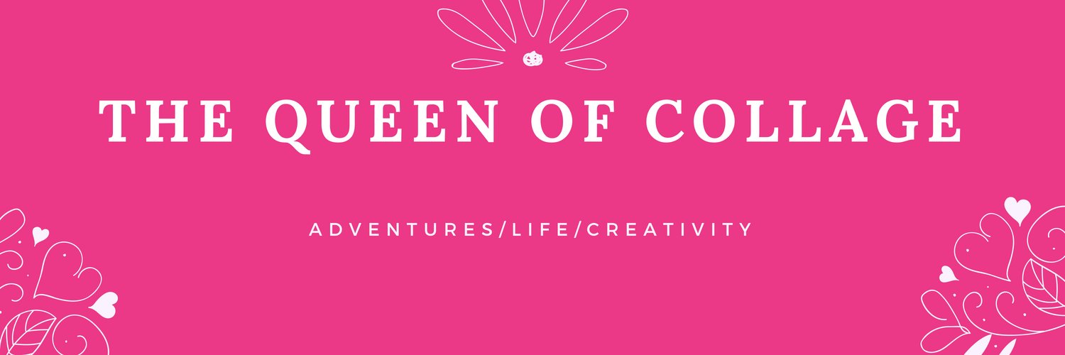 The Queen of Collage banner