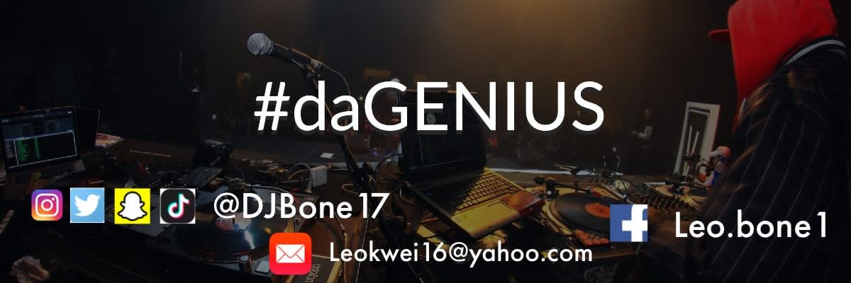 DJ BONE #daGenius™ banner