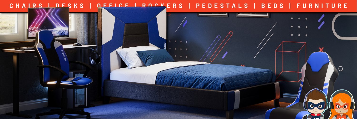 X Rocker Gaming™ banner