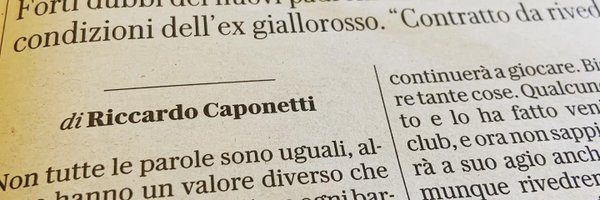 Riccardo Caponetti Profile Banner
