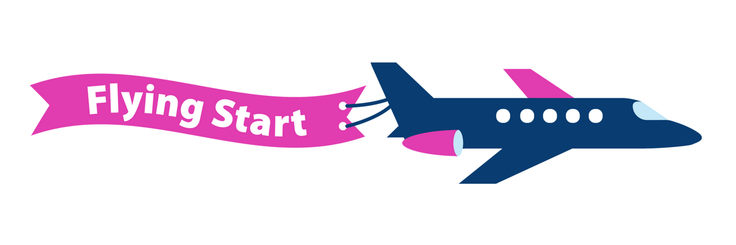 Flying Start Luton banner