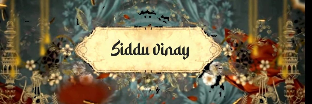 sidduvinay banner