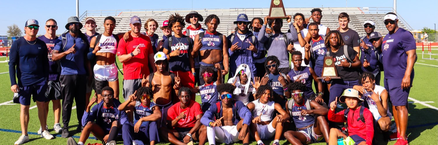 Denton Ryan Boys Track banner