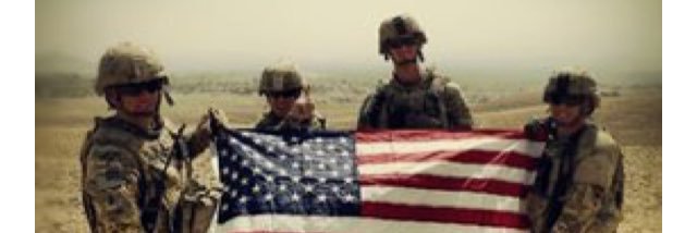 Honor Our Troops banner