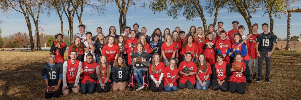 Heath Best Buddies banner