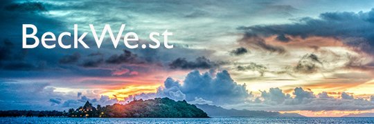 Beck West banner