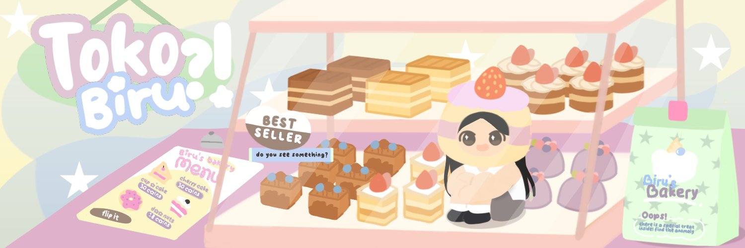 ⋆. 𐙚 ˚ biru! mention after dm banner