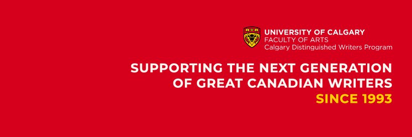 Calgary Distinguished Writers Program banner