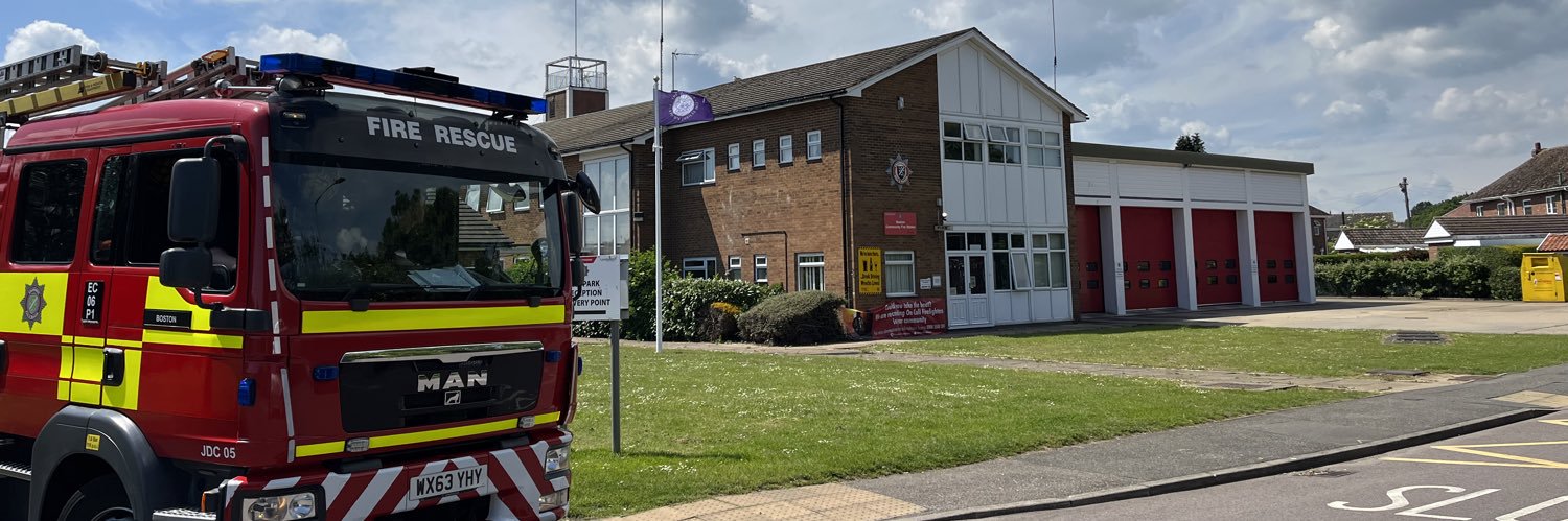 Boston fire station banner