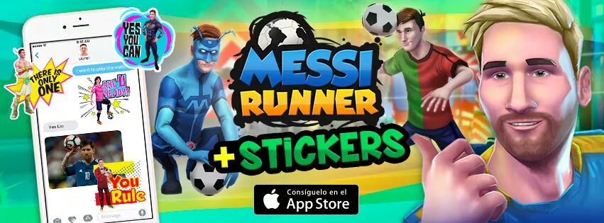 Messi Games banner