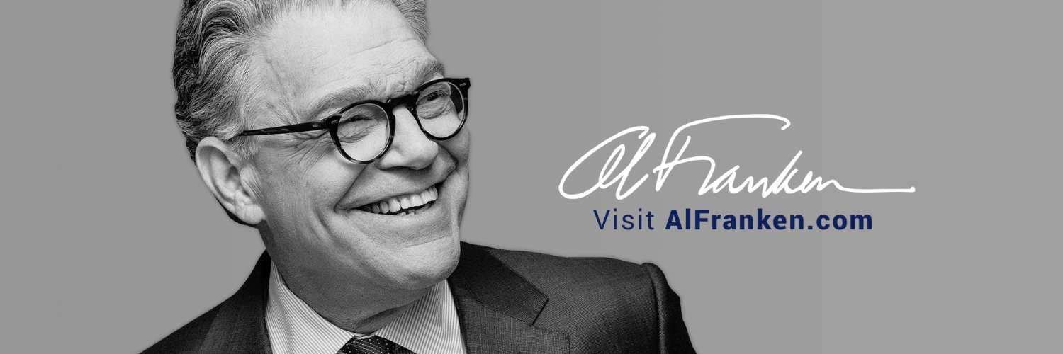 Al Franken's banner