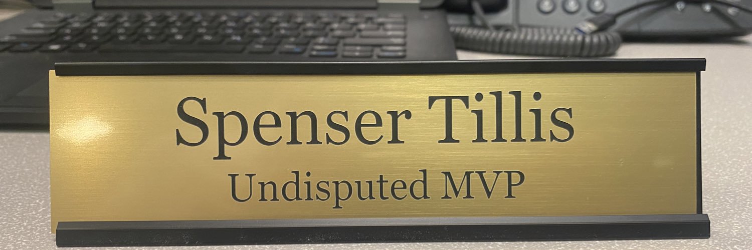 Spenser Tilus's banner