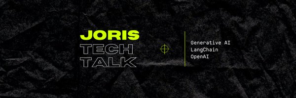 JorisTechTalk Profile Banner