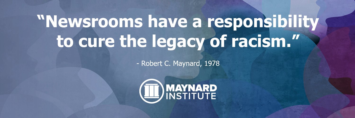 Maynard Institute for Journalism Education's banner