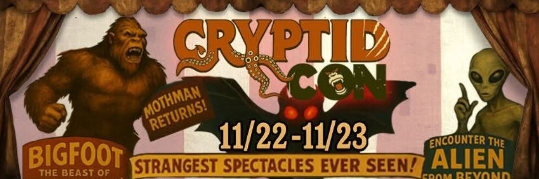 Cryptid Con banner