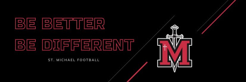 St. Michael Football banner