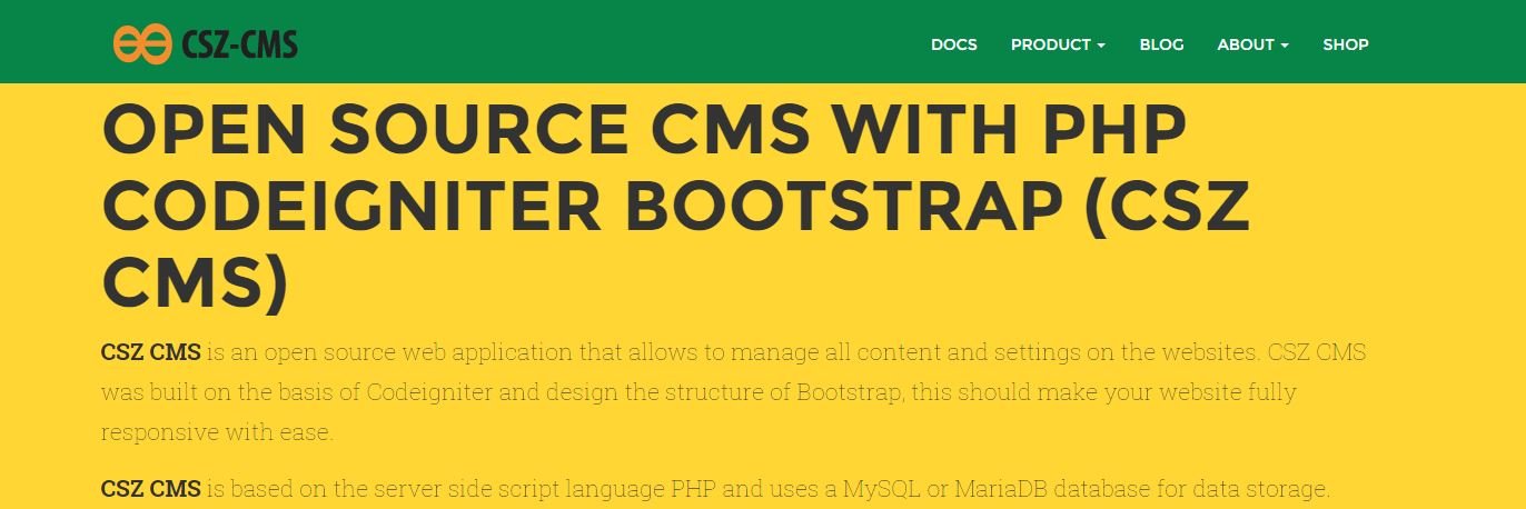 cszcms's profile banner image