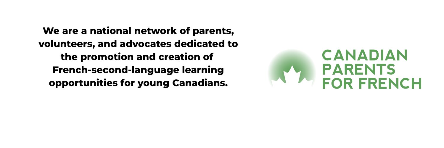 Canadian Parents for French - CPF NATIONAL banner