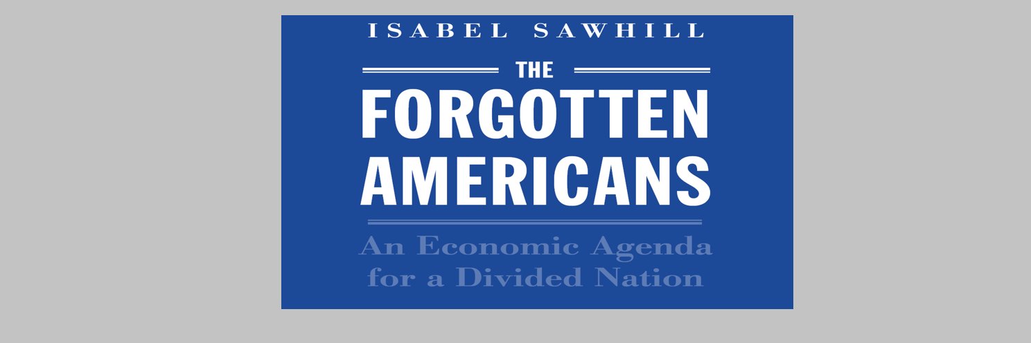 Isabel Sawhill banner