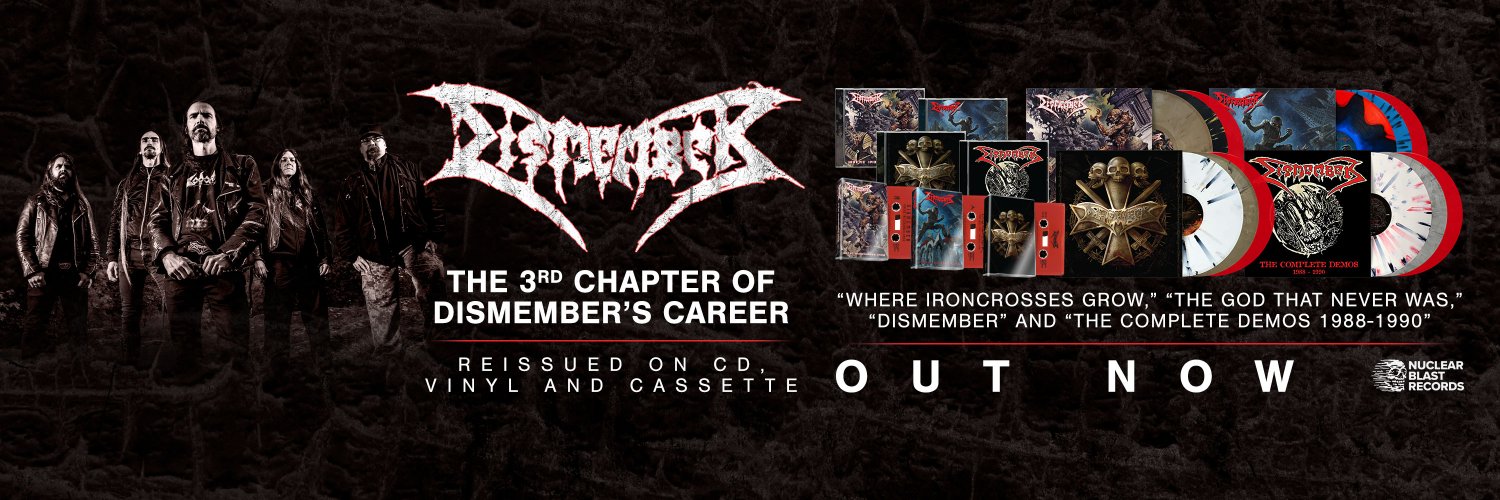 DISMEMBER Official banner