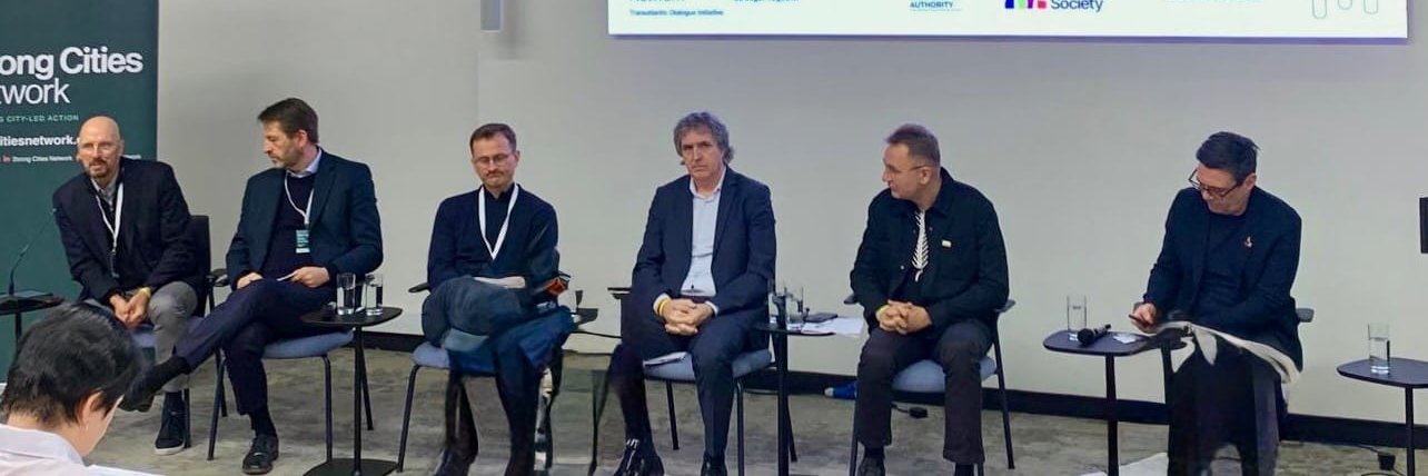 One World Strong banner