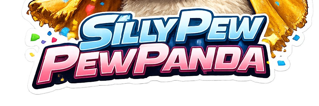 SillyPewPewPanda banner