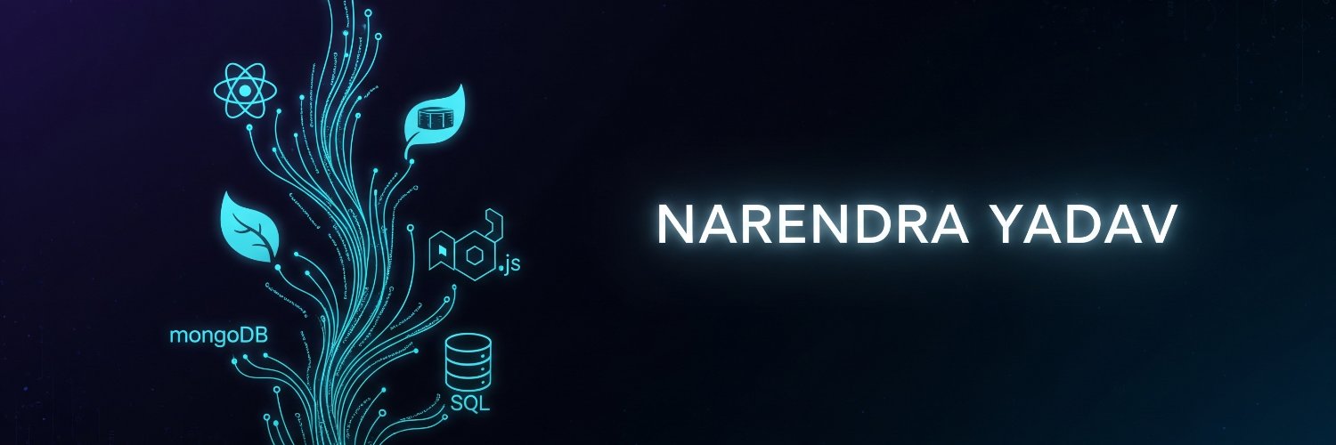 narendraxyz's profile banner image