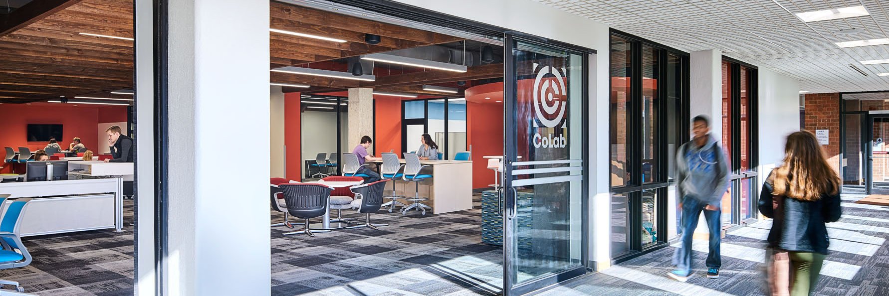 The CoLab at JCCC banner