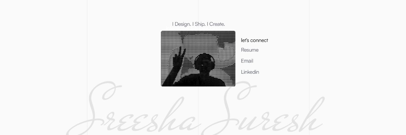 Sreesha Suresh banner