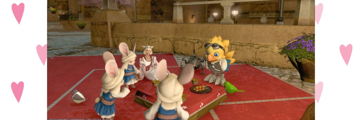 プリン @FF14 banner