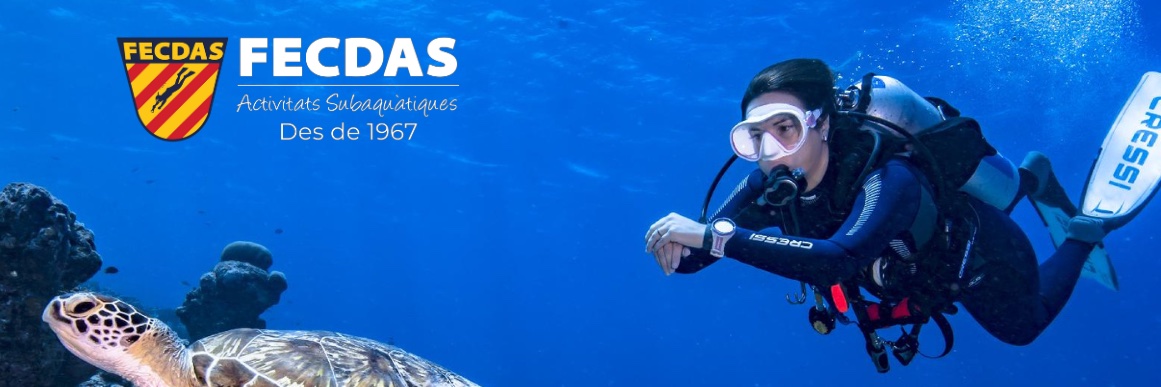 Federació Catalana d′Activitats Subaquàtiques banner