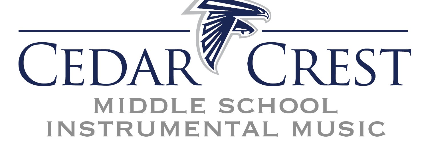 Cedar Crest MS Instrumental Music banner