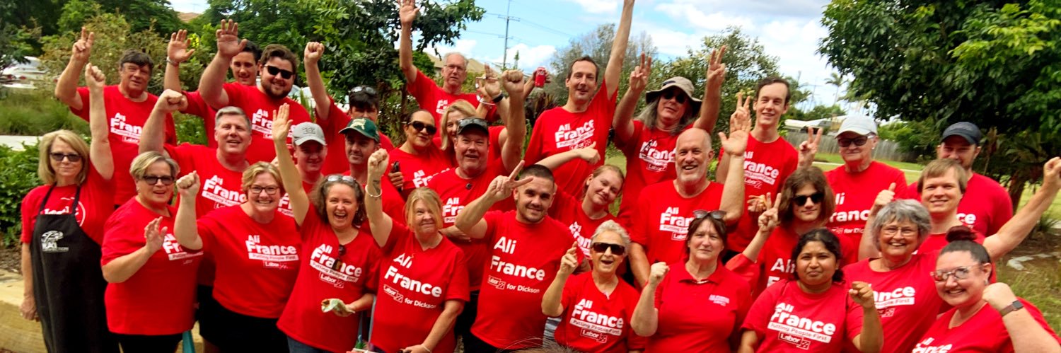 Ali France MP banner