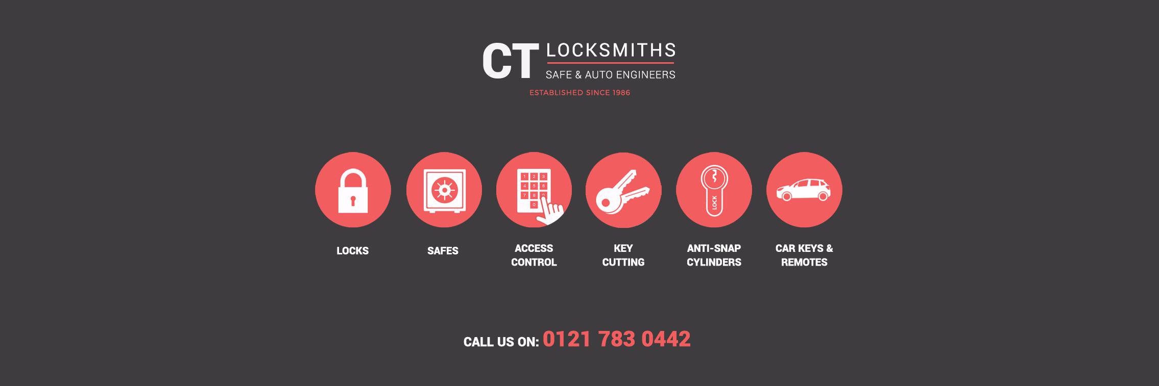 C & T Locksmiths Ltd banner