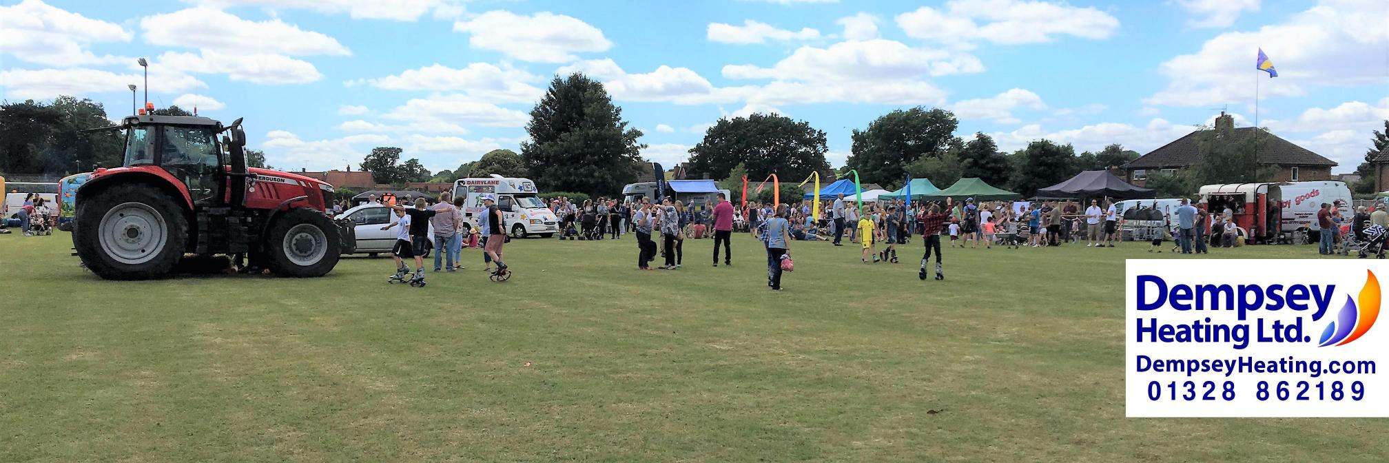 LYNG FLING Summer Fete banner