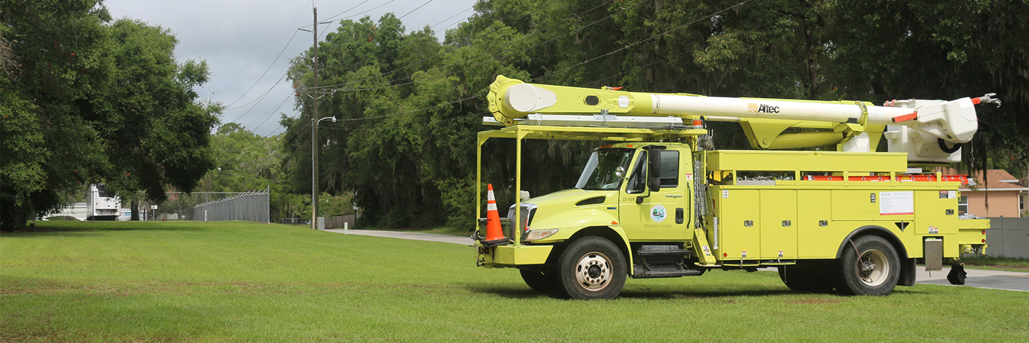 Ocala Electric Utility banner