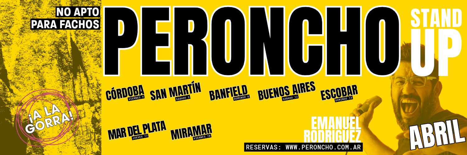 Peroncho de CFK banner