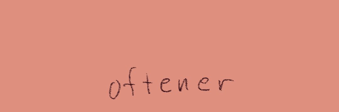 Oftener banner