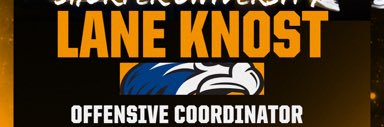 Coach Lane Knost's banner