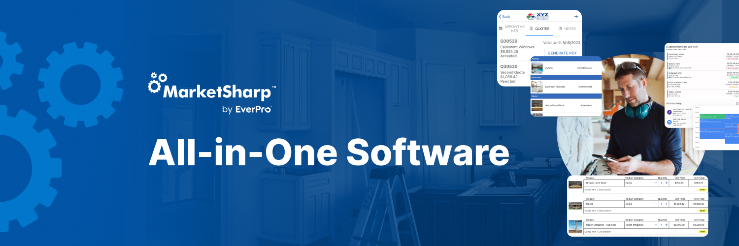 MarketSharp Software banner