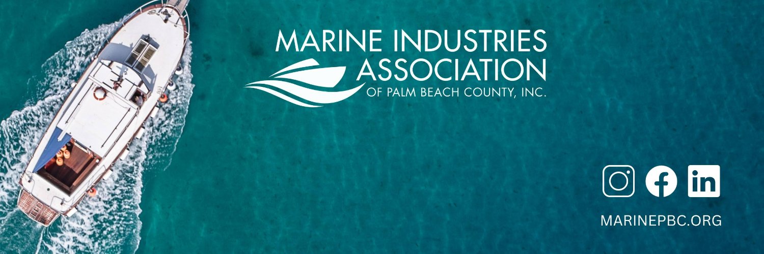 Marine Industries Association of Palm Beach County banner