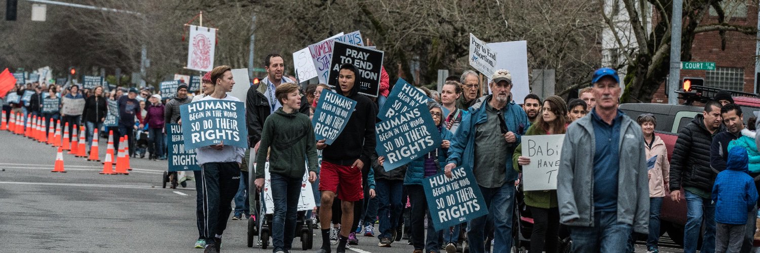 Oregon Right to Life banner