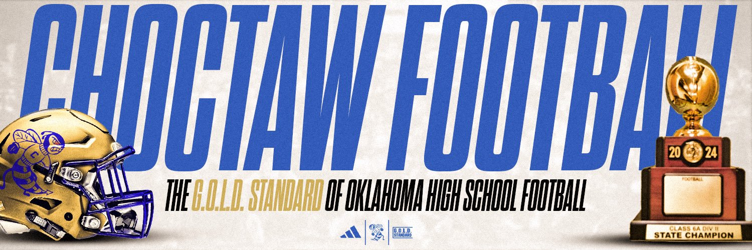 Choctaw Football's banner