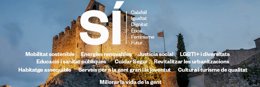 Comuns Calafell banner