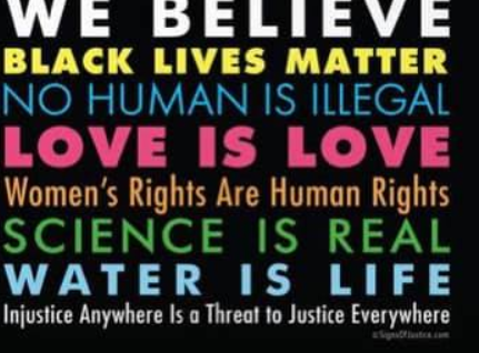 Patti Kimble - Love. Save our Democracy, vote BLUE banner