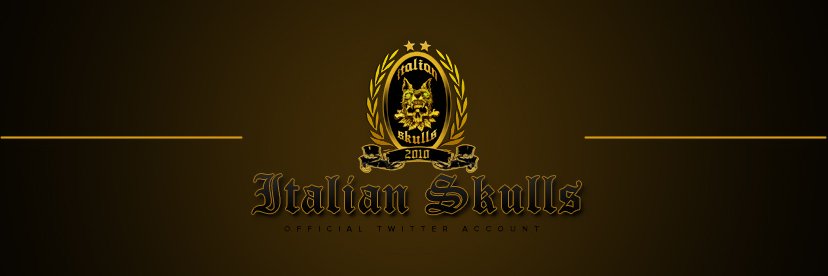 Italian Skulls banner
