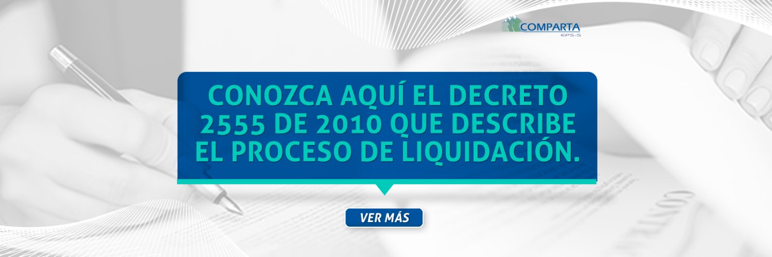 Comparta EPSS EN LIQUIDACIÓN banner