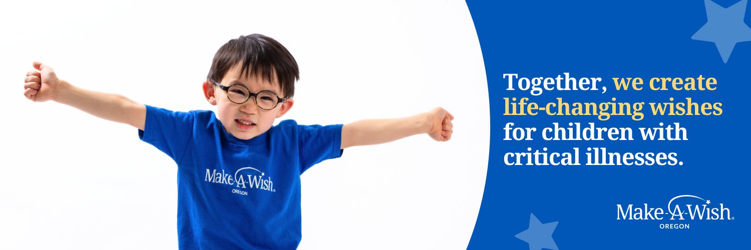 Make-A-Wish Oregon banner