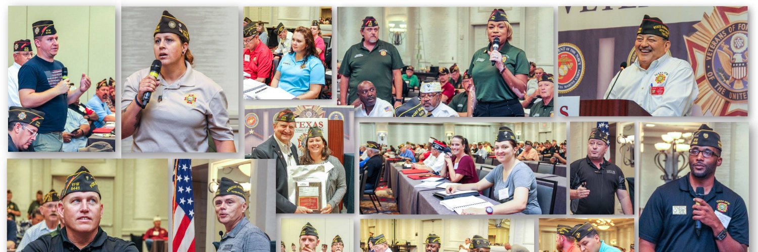 Texas VFW banner